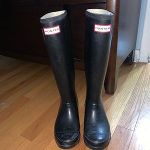Hunter Boots- Original Tall Size 5